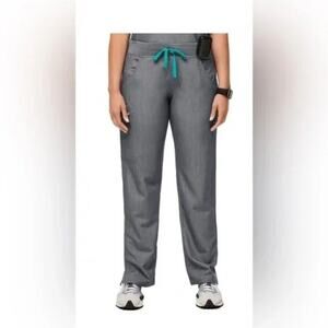 FIGS Technical Collection  Cargo Scrub Pants Graphite Gray Womens Sz S